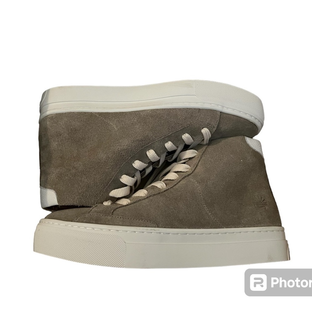 SOLUDOS INIZA HIGH TOP SAGE SNEAKERS 8.5 NEW IN BOX - Picture 2 of 14